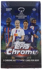 2022-23 Topps Chrome Women's UEFA Champions League Soccer Hobby Box